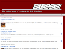 Tablet Screenshot of burnhamania.com